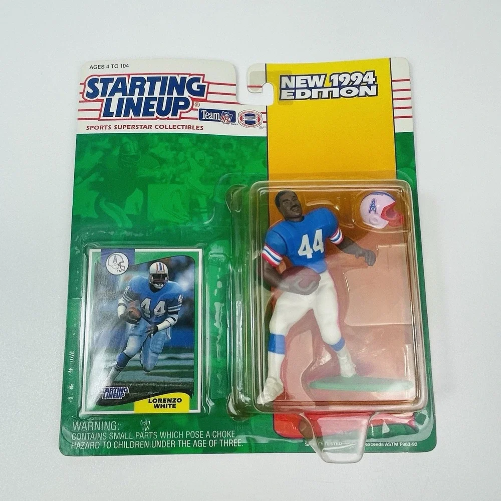 Lorenzo White Starting Lineup Football Figure 1994 Edition Houston Oilers NFL